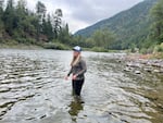 The Blackfoot River is the lowest it's been in fly fishing guide KynsLee Scott's career. "I don't know how you could be a guide and not be concerned," she says.