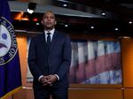 Rep. Hakeem Jeffries, D-N.Y., ran unopposed for the position of House Democratic leader. He replaces Rep. Nancy Pelosi, D-Calif., who announced she would not run for the top leadership post after Democrats lost control of the House in the midterms.