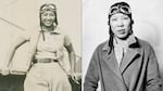 Trailblazing aviators Hazel Ying Lee, left, and Leah Hing were two of the first Chinese American women ever to earn pilot's licenses. They both grew up and learned to fly in Portland.