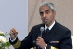 FILE - Surgeon General Vivek Murthy speaks during an Archewell Foundation panel discussion in New York City, Oct. 10, 2023. On Tuesday, June 25, 2024, Murthy, the nation's top doctor, declared gun violence a public health crisis, driven by a growing number of injuries and deaths involving firearms in the country. The advisory came as the U.S. grappled with another weekend marked by mass shootings that left dozens of people dead or wounded.