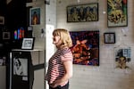 Victoria Lauing, co-founder of the Chicago Avenue Fire Arts Center,  says some of her neighbors have struggled in the aftermath of George Floyd's murder.