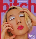 Cover of the last issue of "Bitch: Feminist Response to Pop Culture"