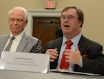 Frank Stephens testifies at a Congressional hearing in 2017.