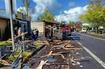 In April of 2024, the outdoor dining structure — or parklet — at Bar Purlieu was demolished by an out-of-control driver on Willamette Street. The crash happened before service hours, so thankfully no diners were injured.