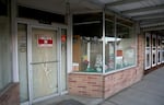 An empty storefront in downtown Lakeview, Oregon. Local leaders are hoping a new regional landfill can boost the area's lagging economy. July 6, 2022. 