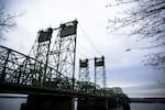 The Interstate 5 bridge connecting Washington and Oregon across the Columbia River as seen from Vancouver, Washington, Saturday, Dec. 15, 2018.