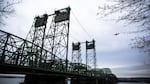 The Interstate 5 bridge connecting Washington and Oregon across the Columbia River as seen from Vancouver, Washington, Saturday, Dec. 15, 2018.