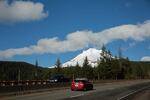 Mount Hood from Highway 26 near Government Camp, Oregon, on March 16, 2017.