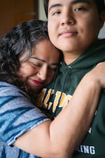 Myrna Aguilar says losing her son's federal Pell Grant next year "is equivalent to an extra mortgage payment." Though she insists it won't keep David from returning to Cal Poly, which he loves. She'll save and fill the gap, if that's what it takes.