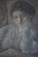 Otto Stein, "Untitled I," oil on canvas, c. 1925. Edward Engelberg said this painting spoke to him in a way none of the other possibilities had. The Munich art dealer who owned the piece returned it to the Engelberg family.