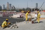 Governments in Arab countries have laws limiting the daytime hours that millions of low-paid migrant workers can work outside during the hottest months of the year. Even so, rights groups say heat-related deaths do happen.