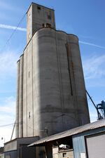 Grain elevators serve as storage for Mid Columbia Producers. The company owns several elevators in rural Oregon, which is one reason why they couldn’t just pick up and move across the river to avoid Measure 97 taxes.