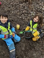 Children playing at a Blackberry Academy day camp.