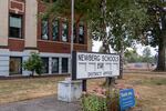The district office of Newberg Public Schools on Sept. 13, 2022.