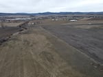 A Feb. 4, 2022 view of Ochoco Preserve, former farmland in Crook County acquired by the Deschutes Land Trust, before work began on Phase 1 of a wetland restoration project.