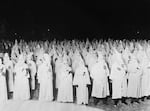 Klu Klux Klan, between 1920 and 1921.