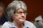 Patricia Krenwinkel, pictured at a 2011 parole hearing.