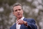 FILE - California Gov. Gavin Newsom speaks during a press conference in Los Angeles, Wednesday, Sept. 25, 2024.