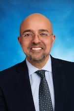A photo of healthcare executive Tarek Salaway.