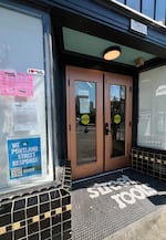 The Street Roots offices in Old Town Portland, Sept. 2, 2025. The independent newspaper launched an emergency campaign to raise $288,000 by September 30. 