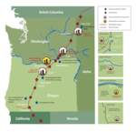 This map depicts the GTN pipeline and the proposed expansions.