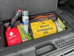 National Weather Service Portland meteorologist-in-charge Tanja Fransen keeps a survival kit in her car at all times. It includes a first aid kit, water, jumper cables, tiolet paper and a flashlight. During the winter months she keeps extra blankets and plastic to cover herself.