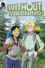 The front cover of 'Without Warning! Wildfires" by Dark Horse Comics.