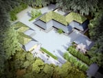 Starchitect Kengo Kuma's design for the new Japanese Garden's Cultural Crossing.