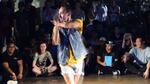 Daniel Giron shows off his vogue skills in a dance battle.