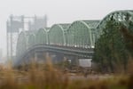 The Interstate-5 bridge in Portland, Ore., on Thursday, Dec. 4, 2025.