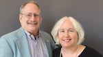 Vaughn Allex and his wife, Denise, on a visit with StoryCorps.