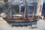 Model of the Tonquin at the Columbia River Maritime Museum, Astoria, April 16, 2026.