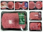 The recalled beef products above were produced on April 26 and April 27.