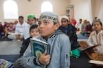 A Rohingya boy listens to Quranic lessons at Omar Farooq mosque on Dec. 2, 2018.