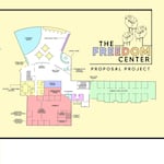 A proposed layout of the Freedom Center, a space for students of color at WOU.