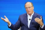Larry Fink, the CEO of BlackRock, the world's largest asset manager, has become a favorite target of Republicans who are attacking investors that consider environmental, social and governance issues when they're making investment decisions.