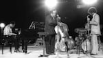 John Foster, Charles Mingus, Roy Brooks, Charles McPherson performs live. Août 1972.
Photo : Christian Rose/Fastimage