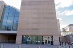 The United State Institute of Peace building is seen, Monday, March 17, 2025, in Washington.