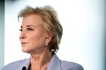 U.S. Education Secretary Linda McMahon has said she wants to "peel back the layers of federal bureaucracy."