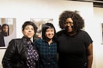 Stacey Tran (center) invited some of her favorite storytellers from Tender Table: Mercedes Orozco (left) and Leslie Stevenson (right).