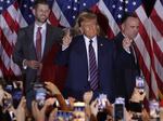 Republican presidential candidate and former President Donald Trump on Jan. 23 in Nashua, New Hampshire.