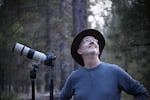 Photographer Ken Shults searches for Great Grey Owls in the forests of Central Oregon.