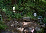 The "fairy garden" at Piggott’s Castle.
