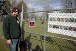 Martin Hage lives in a house next to both the goat enclosure and the homeless camp in North Portland. 