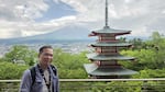Tran Hiep, an Australian activist, was detained in Vietnam after a trip to Cambodia. He is photographed here by his wife, Chloe Dang, on a trip to Japan in May, 2026.