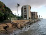 Rising sea levels are already threatening some of Maui's buildings. Hawaii recently banned the construction of new sea walls, since they can cause erosion of the surrounding beaches. 