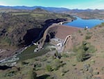 Iron Gate Dam is about 200 miles from the ocean on the Klamath River in Northern California. It is one of four dams slated for removal by the end of 2024.