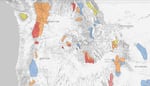 A map shows the risk of avalanches in the Pacific Northwest as of Friday, Dec. 27, 2024. Avalanche.org is a partnership between the American Avalanche Association (A3) and the U.S. Forest Service National Avalanche Center (NAC).