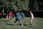 Lawn games at Suttle Lodge in Sisters, Oregon.