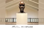 Todd McGrain's bust of York, an enslaved member of the Lewis and Clark expedition on view at Portland Art Museum.